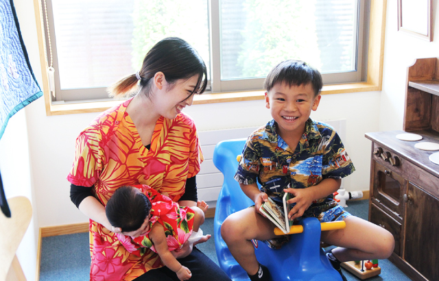 お子さんもお母さんも通いやすい